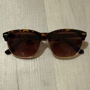Tahari Tortoiseshell and Brown Sunglasses